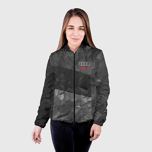 Женская куртка AUDI SPORT / 3D-Черный – фото 4