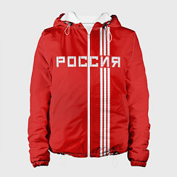 Женская куртка Россия: Красная машина
