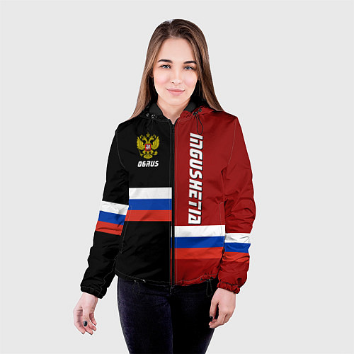 Женская куртка Ingushetia, Russia / 3D-Черный – фото 4