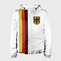 Куртка с капюшоном женская I Love Germany, цвет: 3D-белый