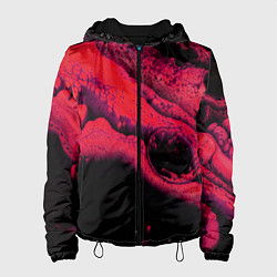 Куртка с капюшоном женская Краски марса, цвет: 3D-черный