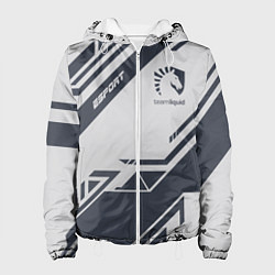 Куртка с капюшоном женская Team Liquid: Grey E-Sport, цвет: 3D-белый