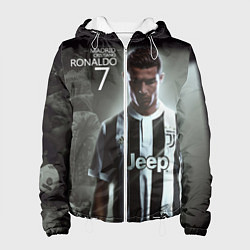 Куртка с капюшоном женская RONALDO 7, цвет: 3D-белый