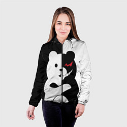 Куртка с капюшоном женская Monokuma Drae, цвет: 3D-черный — фото 2