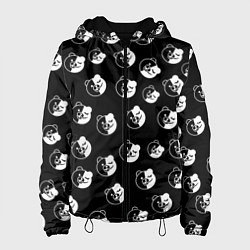 Куртка с капюшоном женская MONOKUMA, цвет: 3D-черный