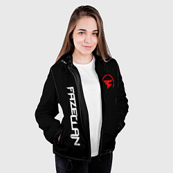 Куртка с капюшоном женская FaZe Clan: E-Sports, цвет: 3D-черный — фото 2