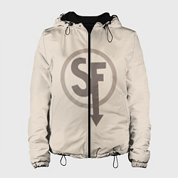 Куртка с капюшоном женская SANITYS FALL, цвет: 3D-черный