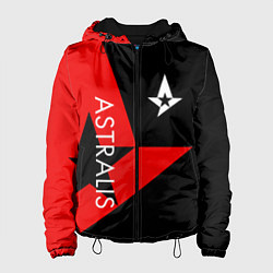 Куртка с капюшоном женская Astralis: Cybergaming, цвет: 3D-черный