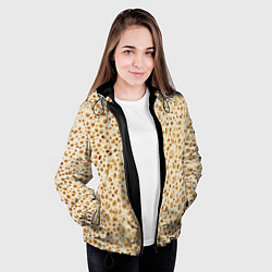 Куртка с капюшоном женская Блин, цвет: 3D-черный — фото 2