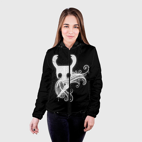 Женская куртка Hollow Knight / 3D-Черный – фото 4