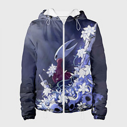 Куртка с капюшоном женская Hollow Knight, цвет: 3D-белый