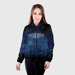 Куртка с капюшоном женская Hollow Knight: Darkness, цвет: 3D-черный — фото 2