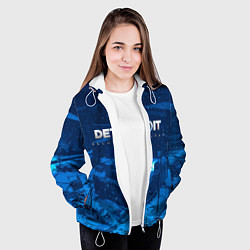 Куртка с капюшоном женская Detroit: Become Human, цвет: 3D-белый — фото 2