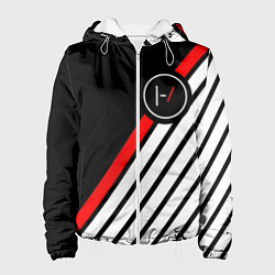 Женская куртка 21 Pilots: Black Logo