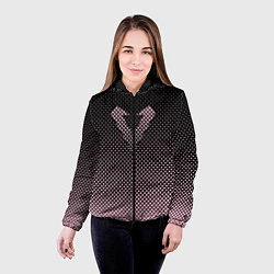 Куртка с капюшоном женская Apex Legends В Горошек, цвет: 3D-черный — фото 2