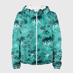 Куртка с капюшоном женская Tommy Vercetti, цвет: 3D-белый