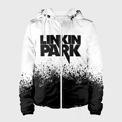 Куртка с капюшоном женская LINKIN PARK, цвет: 3D-белый