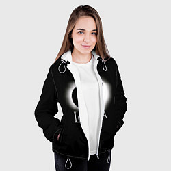 Куртка с капюшоном женская Louna, цвет: 3D-белый — фото 2