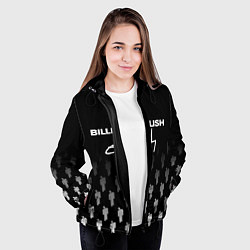 Куртка с капюшоном женская Billie Eilish: Black Autograph, цвет: 3D-черный — фото 2