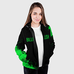 Куртка с капюшоном женская Billie Eilish, цвет: 3D-черный — фото 2