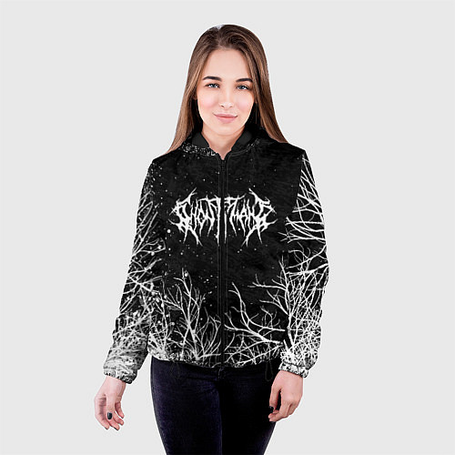 Женская куртка GHOSTEMANE / 3D-Черный – фото 4