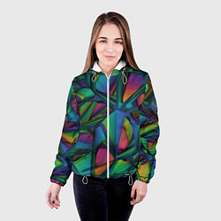 Куртка с капюшоном женская Modern, цвет: 3D-белый — фото 2