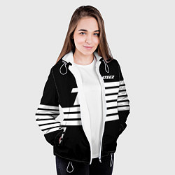 Куртка с капюшоном женская Ateez, цвет: 3D-белый — фото 2