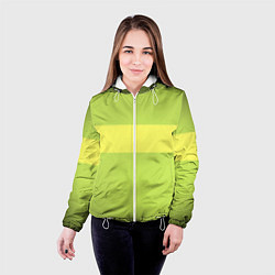 Куртка с капюшоном женская ЧАРА CHARA, цвет: 3D-белый — фото 2