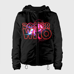 Куртка с капюшоном женская Doctor Who, цвет: 3D-черный