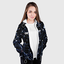 Куртка с капюшоном женская Detroit:Become Human Exclusive, цвет: 3D-белый — фото 2