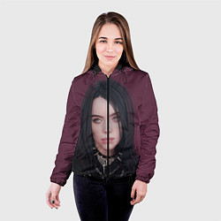 Куртка с капюшоном женская BILLIE EILISH, цвет: 3D-черный — фото 2