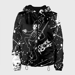 Куртка с капюшоном женская My Chemical Romance, цвет: 3D-черный