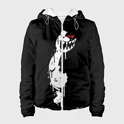 Куртка с капюшоном женская MONOKUMA, цвет: 3D-белый