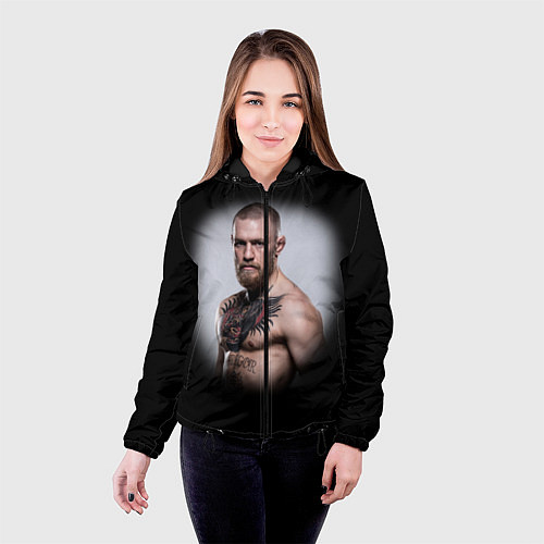 Женская куртка Conor McGregor / 3D-Черный – фото 4