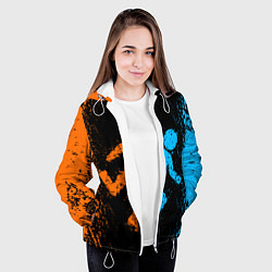 Куртка с капюшоном женская PORTAL, цвет: 3D-белый — фото 2