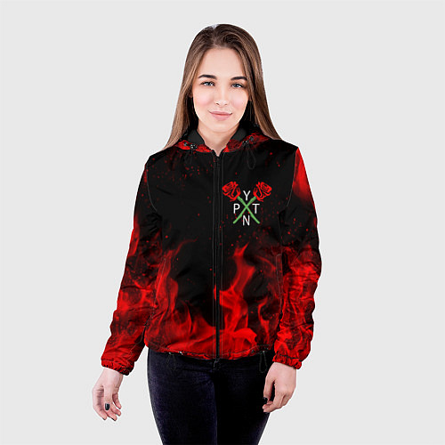 Женская куртка Payton Moormeier: TikTok / 3D-Черный – фото 4