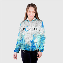 Куртка с капюшоном женская PORTAL, цвет: 3D-белый — фото 2