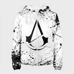 Куртка с капюшоном женская ASSASSINS CREED, цвет: 3D-белый