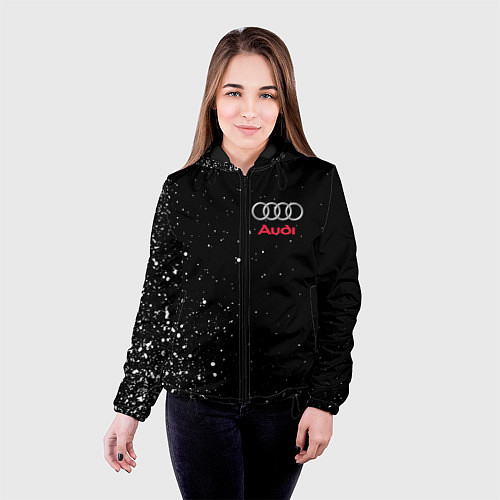 Женская куртка AUDI / 3D-Черный – фото 4