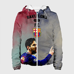 Куртка с капюшоном женская Messi, цвет: 3D-белый