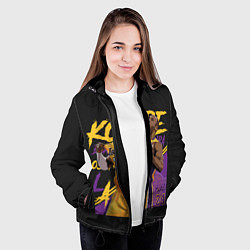 Куртка с капюшоном женская Kobe Bryant, цвет: 3D-черный — фото 2