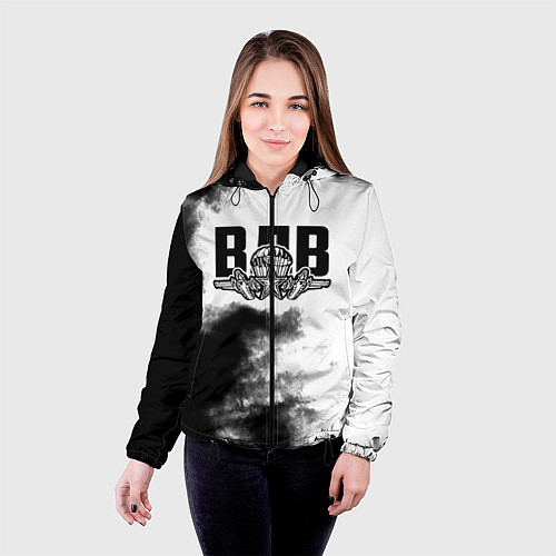 Женская куртка ВДВ / 3D-Черный – фото 4