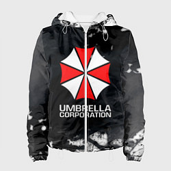 Куртка с капюшоном женская UMBRELLA CORP, цвет: 3D-белый