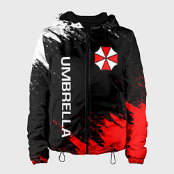 Куртка с капюшоном женская UMBRELLA CORP, цвет: 3D-черный