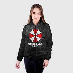 Куртка с капюшоном женская UMBRELLA CORP, цвет: 3D-черный — фото 2