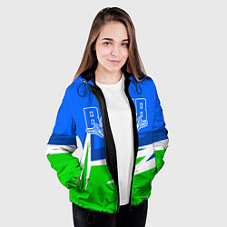 Куртка с капюшоном женская ВДВ, цвет: 3D-черный — фото 2