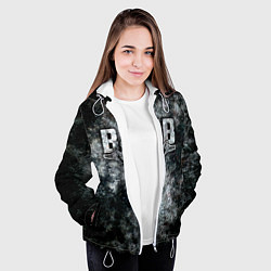 Куртка с капюшоном женская ВДВ, цвет: 3D-белый — фото 2