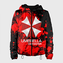Куртка с капюшоном женская UMBRELLA CORP, цвет: 3D-черный