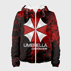 Куртка с капюшоном женская UMBRELLA CORP, цвет: 3D-белый