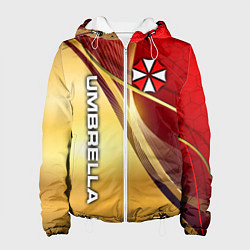 Куртка с капюшоном женская UMBRELLA CORPORATION, цвет: 3D-белый